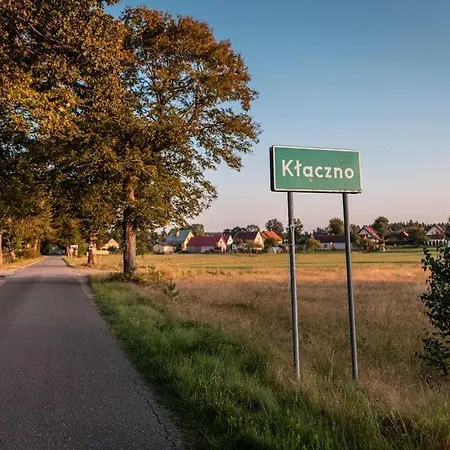 Z Kominkiem Klaczno, Blisko Lasow I Jezior Klaczno